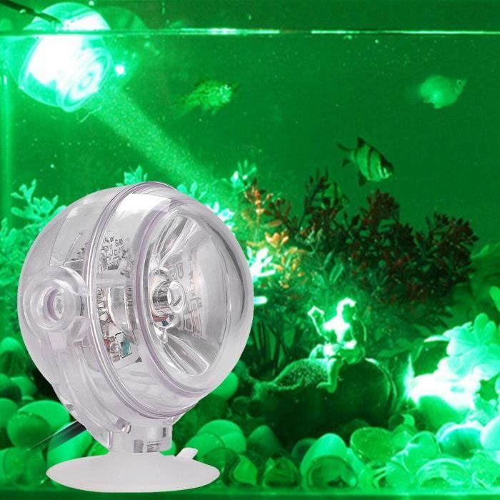 Lampe De Pêche Sous-Marine LED Verte 6000 Lumens - Contrôleur Et Télécommande, 110V/12V, Neuf