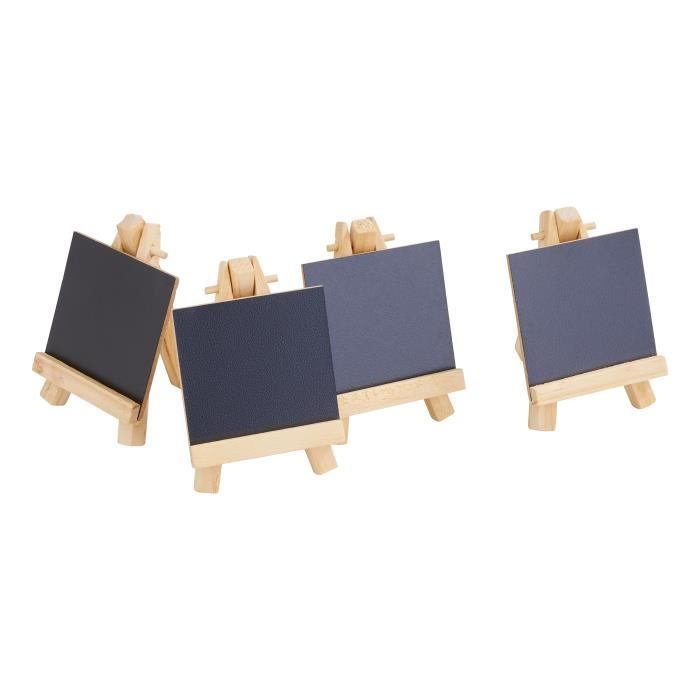 Chevalet Bois Ensemble De Chevalet En Bois, Ensemble De Chevalet En Toile Support De Mini Chevalet Toile