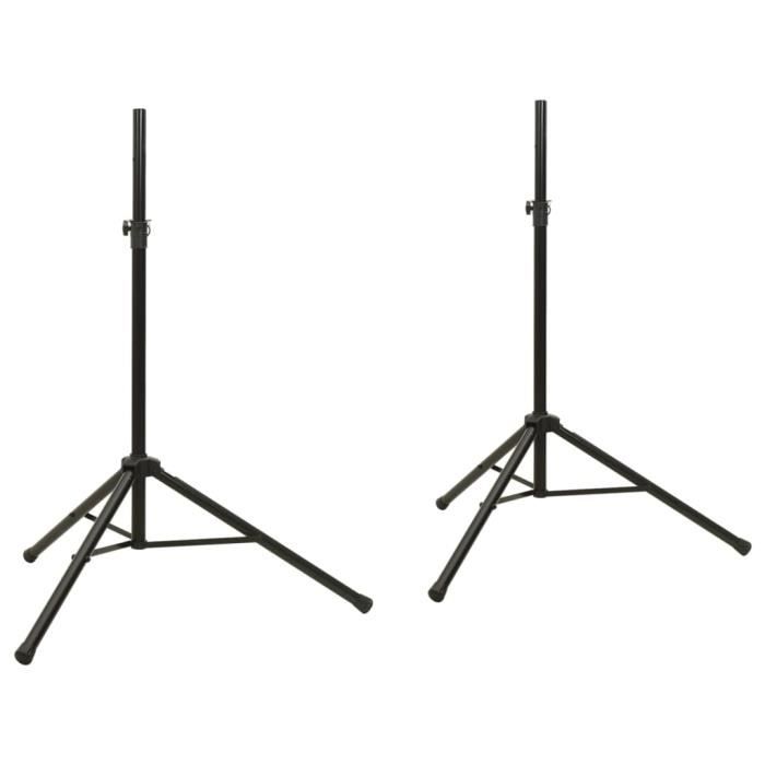 Pied De Microphone Réglable Jusqu'à 183 Cm Avec Col De Cygne Flexible + Support Téléphone – Kit Complet Noir + Sac De Transport