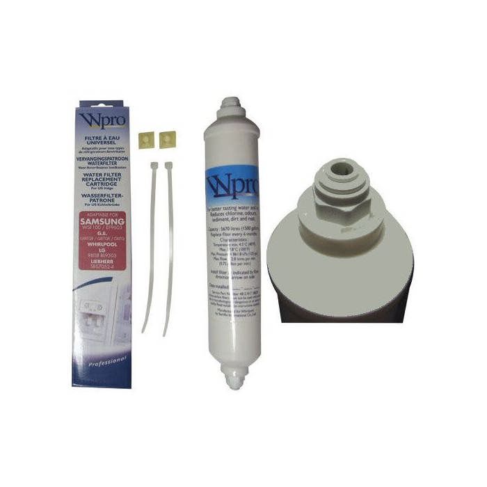 Meilleurs prix pour WPRO USC100/1 Filtre à eau Universel pour Réfrigérateur US