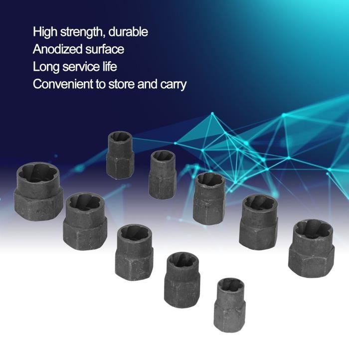 Qqmora Kit D'écrou De Vis De Boulon De Garde-boue De Moto Kit