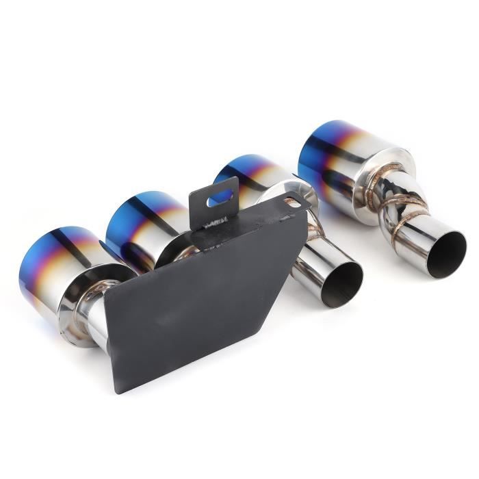 Embouts D'échappement En Acier Inoxydable Pour VW Tiguan 2017-2019 - Lot De 2, Longueur 140 Mm, Diamètre 74 Mm - Effet Esthétique Et Son Doux