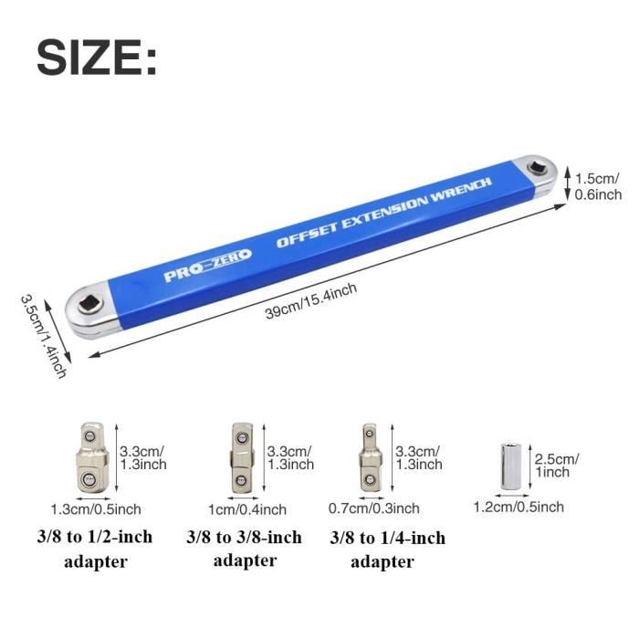 Outil D'extension De Clé à Molette, 385 Mm, Levier