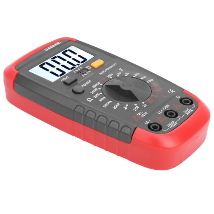 Testeur De Capacité De Condensateur Numérique Portable – Précis, Large Plage De Mesure, écran LCD - 8