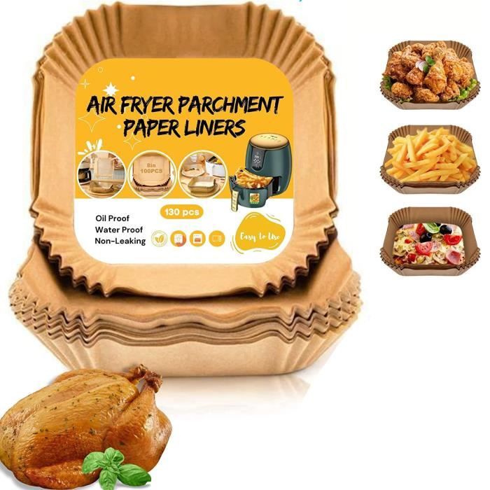 260 Serviettes Jetables Pour Friteuse Ninja Crispi Air - Papier Parchemin Anti-Adhésif
