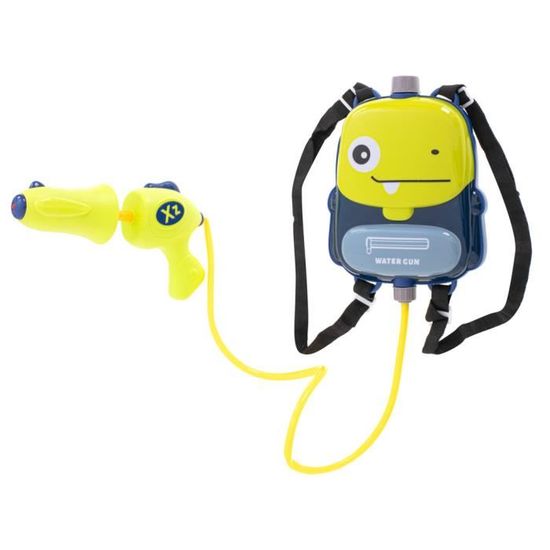 Pistolet à eau Dinosaure Pistolet à eau Durable Action de pompe extérieure Tir à longue portée Jouets pour piscine/plage/fête