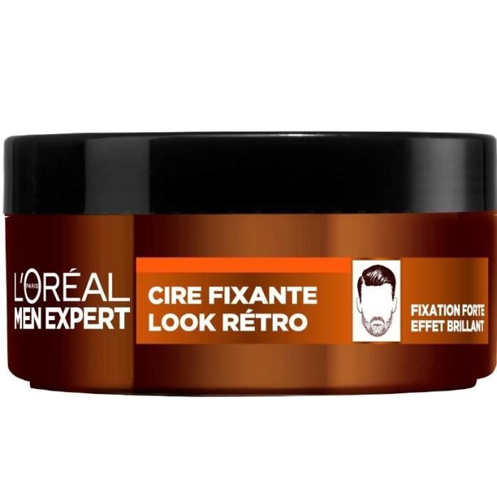 L'Oréal Men Expert Hairstyle BarberClub Cire Fixante Look Rétro 75ml -  Cdiscount Au quotidien
