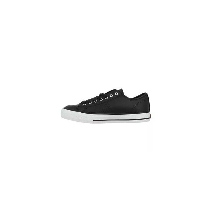 Baskets Basses Levi's Wallace Noires - Taille 10 US Hommes, Neuves Avec Boîte D'origine, Style Fashion Sneakers