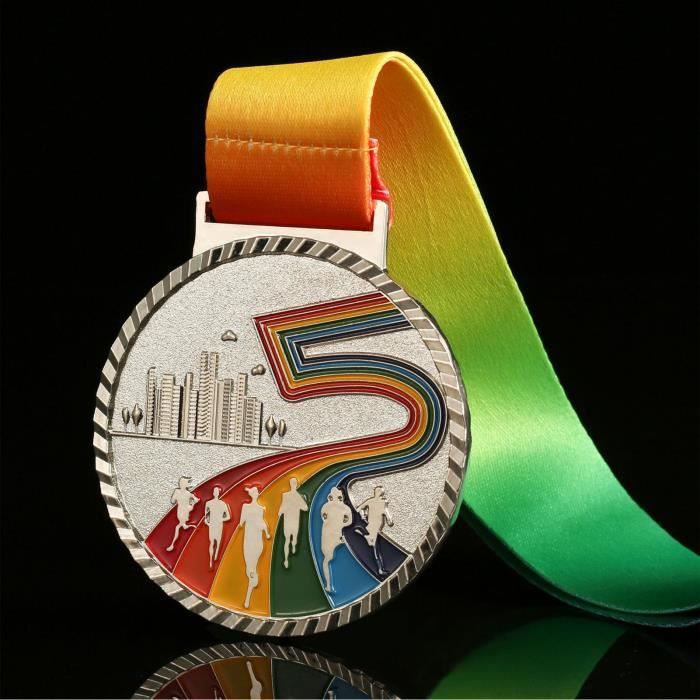Médaille de récompense Médaille du gagnant en alliage de Zinc, Texture  exquise, ruban outillage coffret Couleur argent Or - Cdiscount
