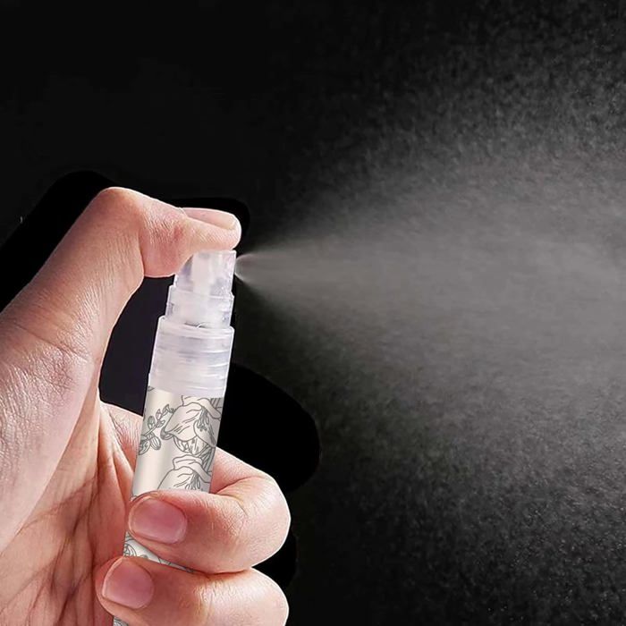 Flacons Parfum Vides 20ml 6 Flacons Pulvérisateurs 20ml - Vaporisateurs De Voyage Rechargeables - Avec Entonnoirs Et Étiquettes Vaporisateurs Parfum Vides