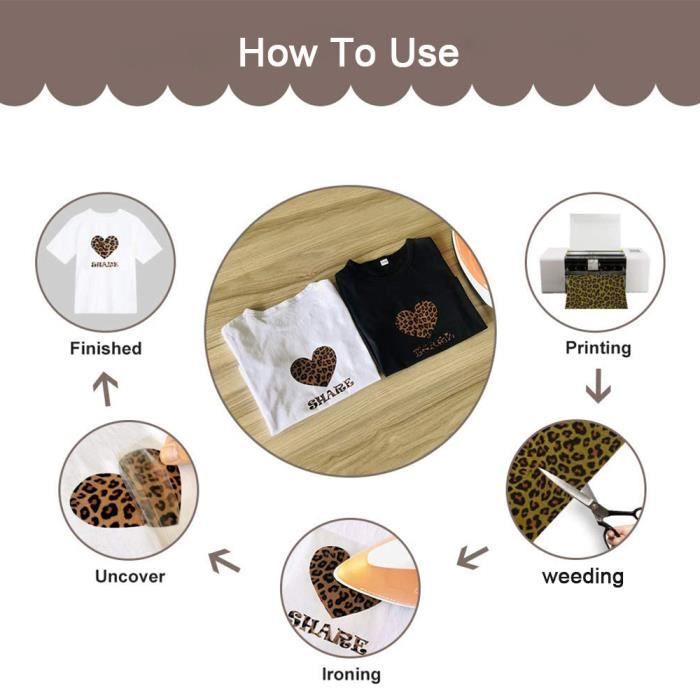 Autocollant Vinyle Texture Léopard Pour Frigo - 185 X 60 Cm - Adhésif Amovible Et Résistant - Déco Facile à Poser