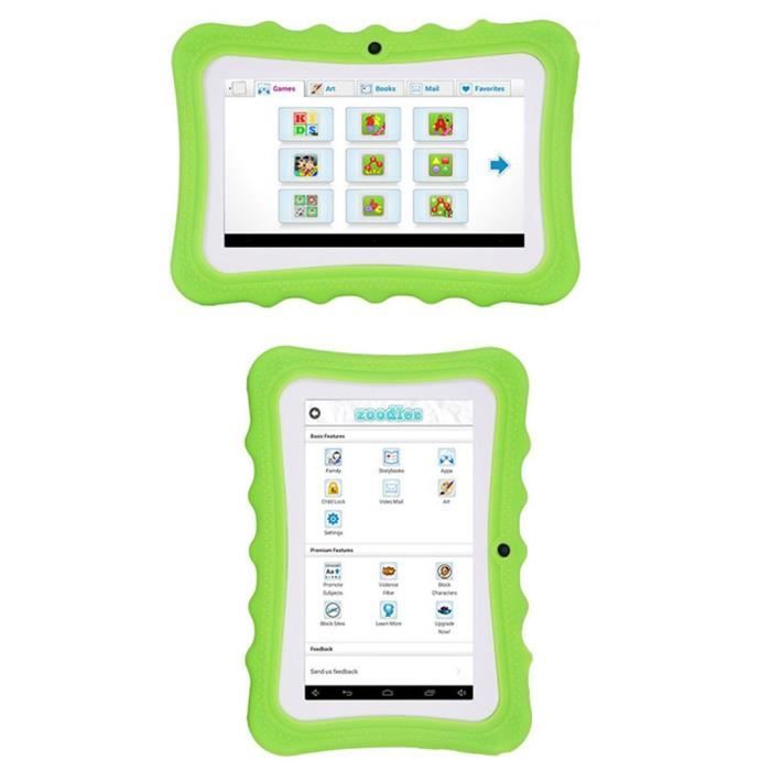 Tablette tactile Enfant 7" HD 1 Go+ 8 Go2