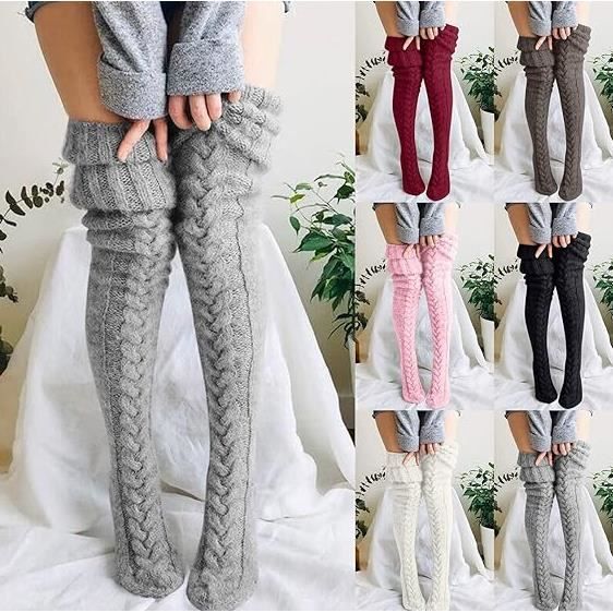 Chaussettes sales hautes femme
