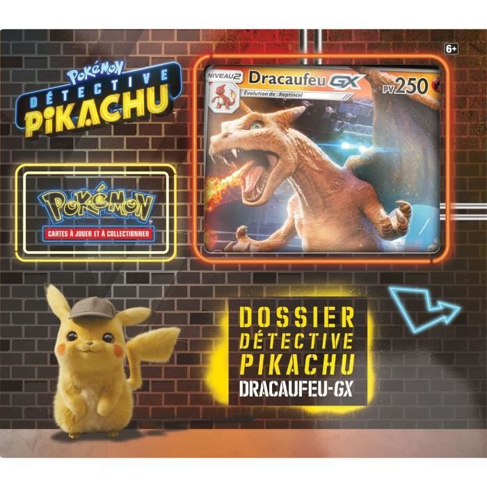 POKEMON - Film Détective Pikachu - Coffret DRACAUFEU GX - 6