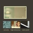 Miroir LED mural Anten 25W - Blanc - Contemporain/Design - 1000x600mm - 4000K-3