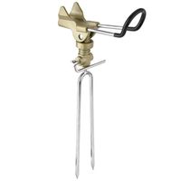 Abaodam – Lot De 10 Supports De Canne Télescopiques Réglables – Alliage Aluminium – 50 Cm – Pour Pêche En Rivière, Lac Ou Mer