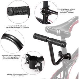 Selle Vélo Confort Avec Dossier – Universelle, Homme/femme, Noire (neuf, Taille XXL)
