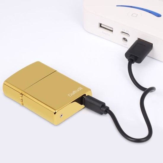 GadgetpoolUK Briquet in/épuisable en m/étal fa/çon boite dallumettes Porte-cl/és