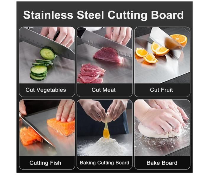 Planche à DéCouper En Titane, Titanium Cutting Board, Planche à