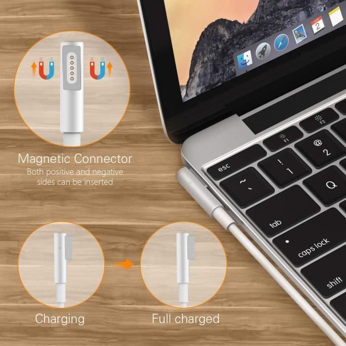 Adaptateur secteur MagSafe 45 W pour MacBook Air 11pouces 13pouces