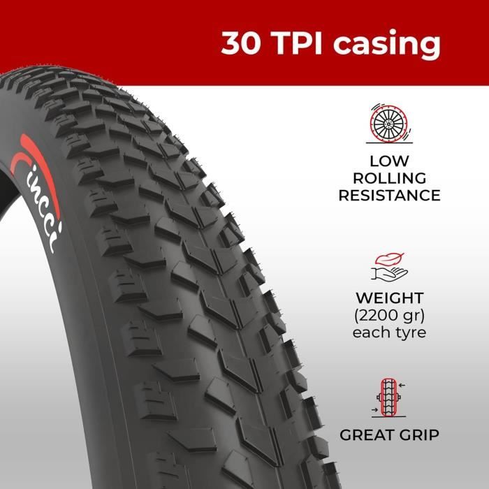 Pneu Fat Bike 26X4.00 Pouces 100 559 Graisse Pour Vtt Montagne Fuoristrada Velo Bicyclette Avec Pneus 26 X 4.0 Fatbike n326 Cdiscount Sport