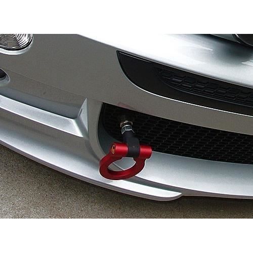 Crochet De Remorquage Argenté Pour Honda Fit/Insight/CRZ - Anneau En Alliage Aluminium, Installation Facile, Avant/Arrière - 9