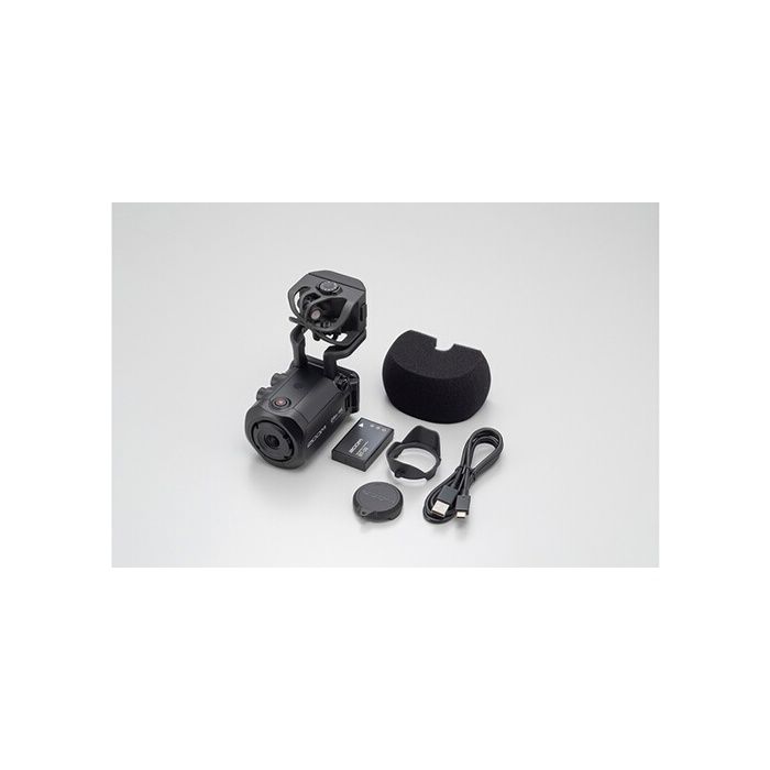 Zoom Q2n-S/IFS - Enregistreur Vidéo & Audio Full HD Avec Capsules XY Stéréo - Idéal Concerts, Répétitions Et Vlogs (Argenté)
