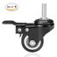 40mm roues castor 4pc Trolley 2 x et 2 x fixe bureau pivotant TE372 rouleaux