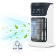 Ventilateur climatiseur portable, mini climatiseur portable personnel, ventilateur de bur