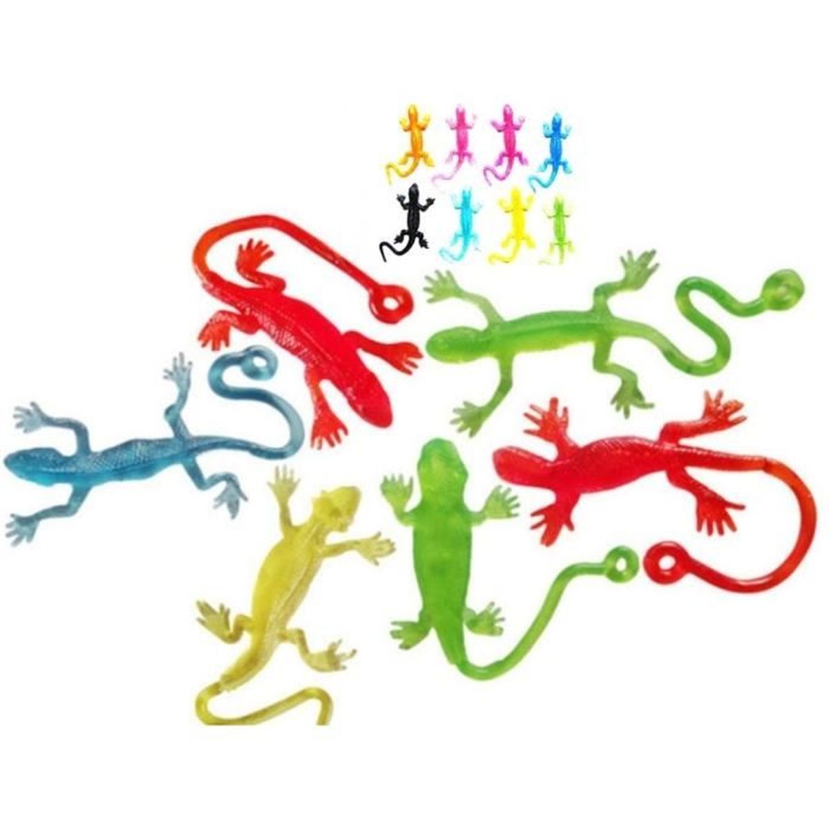 Téléchargement gratuit Images 1 Pieces Nouveaute Gag Jouets Produits Lezard Animaux Slime actualisé salutations