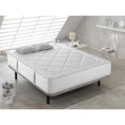 DORMALIT Pack matelas 90X190 Mousse Épaisseur 30 CM + 1 OREILLER Mémoire De Forme 90X35