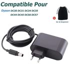 MAXLABER Chargeur pour Dyson DC30 DC31 DC34 DC35 DC44 DC45 DC56 DC57 Chargeur 16.75V / 24.35V pour Dyson Aspirateurs avec Sac de Rangement