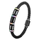 SHARPHY Bracelet homme bracelet en cuir fait main noir cool accessoires simplicité tempérament bracelet d'étudiant