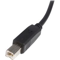 Câble certifié USB 2.0 A vers B de 1,8 m - M/M - Câble certifié USB 2.0 A vers B de 1,8 m - M/M - USB2HAB6