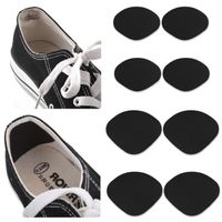 Kit de réparation de talon pour chaussures, 4 paires de patchs auto-adhésifs pour chaussures, fixateur pour talon pour enfants