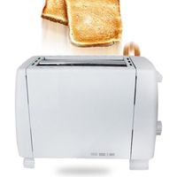 TD® TD® Grille Pain toaster ajustable cuisine biscottes petit déjeuner automatique deux fentes toast contrôle de température 750 W