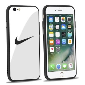 Coque iphone 6 6s nike off white blanc