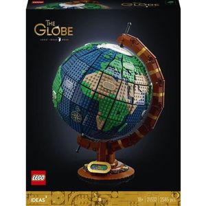ASSEMBLAGE CONSTRUCTION Jouet - LEGO - Globe terrestre - 630 pièces - Mult