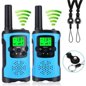 Talkie-walkie Vidéo Pour Enfants - Rechargeable, Longue Portée, Avec Changement De Voix Et écran, Jouet Interactif 3-12 Ans