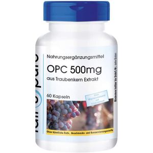 MASSAGE BÉBÉ Compléments à base de plantes OPC 500mg d'extrait de pépins de raisin - proanthocyanidines oligomères - végan - 60 gélul 140727