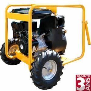 Motopompe Essence Eaux Très Chargées Travaux Intensifs Débit