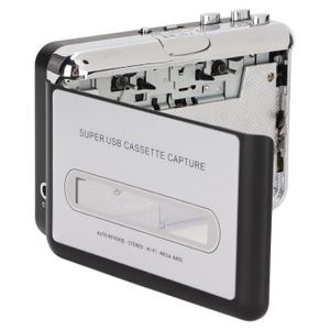 BALADEUR CD - CASSETTE Tbest Convertisseur de Cassette en MP3 Portable Wa