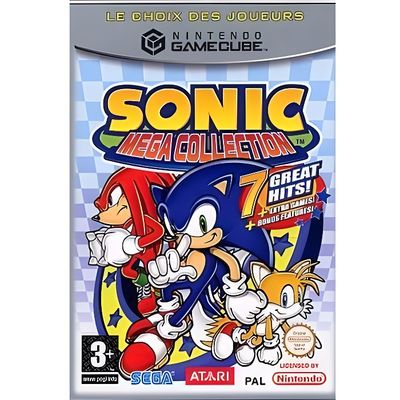Lot De 3 Jeux Nintendo GameCube : Star Wars, Sonic Et Les Indestructibles - État Correct
