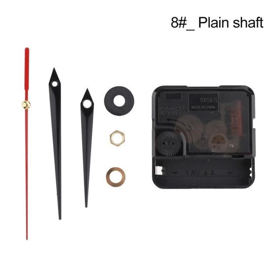 Kit De Mouvement D'horloge à Quartz 24 Heures Avec Aiguilles Métalliques - Pour Horloges Murales DIY, Remplacement Ou Réparation