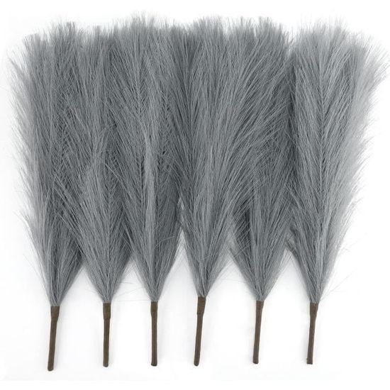 Herbe De Pampa Artificielle Courte Et Petite Plante Duveteuse Pour Décoration D'Intérieur, 43,9