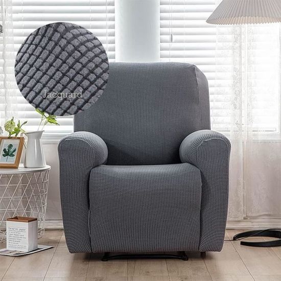 Housse 4 Pièces Pour Fauteuil Relax - Extensible Et Lavable