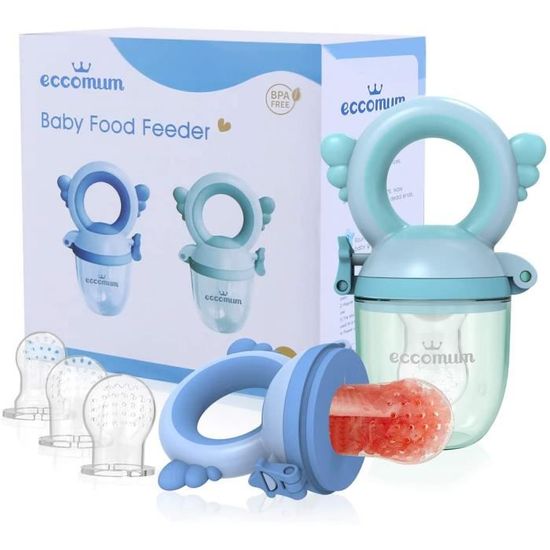 Tetine Alimentation Bebe Eccomum Tetine D Alimentation Bebe Grignoteuse Bebe Paquet De 2 Anneau De Dentition Aux Couleurs App Cdiscount Puericulture Eveil Bebe
