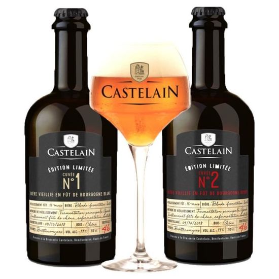 CASTELAIN VIEILLIES EN FUT 2*50CL   1 VERRE - La cave Cdiscount