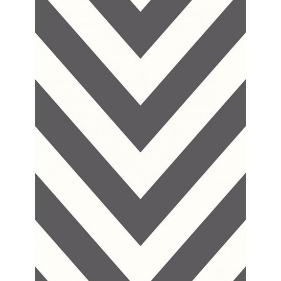 Papier Peint Non Tissé Moderne AS Creation Hygge Chevron Zig Zag - Motif Turquoise, Rouleau 10m X 53cm