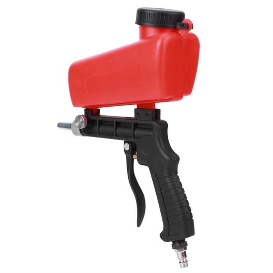 Machine de sablage pneumatique mini sableuse industrielle de pistolet de pulvérisation de poche 700cfm outil pneumatique à main connecteur dentrée 1/4in 